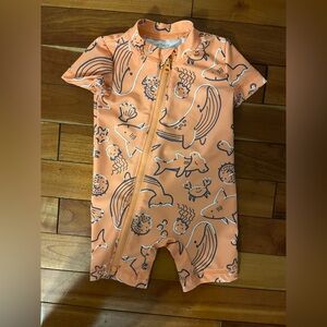 Carter's Orange Sea Life Rashguard